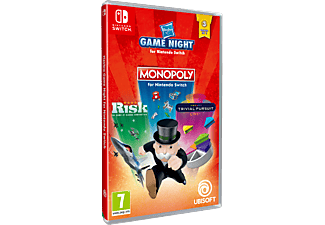 Hasbro Game Night - Monopoly, Risk, Trivial Pursuit Live! (Nintendo Switch)