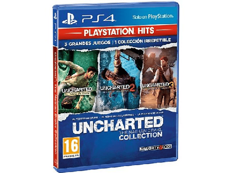 Uncharted on sale 123 ps4