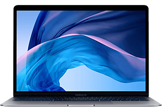 APPLE MacBook Air MRE82D/A-141272 mit internationaler Tastatur, Notebook mit 13,3 Zoll Display, Intel® Core™ i5 Prozessor, 16 GB RAM, 128 GB SSD, Intel® UHD-Grafik 617, Space Grey