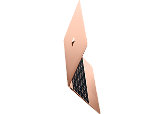 APPLE MacBook MRQN2D/A-141969 mit deutscher Tastatur, Notebook mit 12 Zoll Display, Intel® Core™ i5 Prozessor, 8 GB RAM, 256 GB SSD, Intel® HD-Grafik 615, Gold
