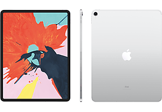 APPLE iPad Pro (2018) Wi-Fi + Cellular - Tablet (12.9 ", 1 TB, Silver)