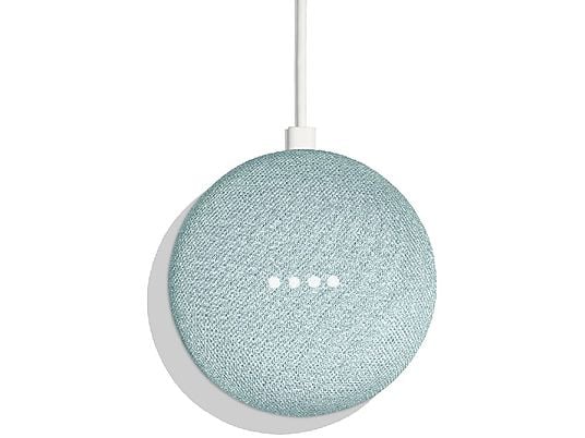 Altavoz inteligente - Asistente Google Home Mini, Smart Home, Domótica, Bluetooth, Sound 360º, Aqua