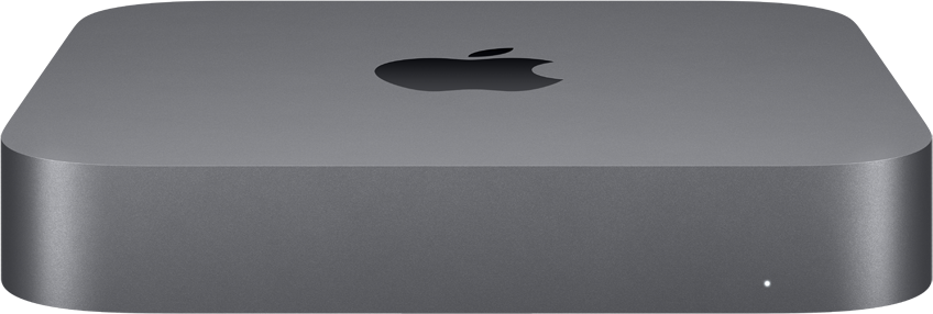 APPLE Mac mini i3 128GB, space grau (MRTR2D/A) Desktop PC, Intel® Core™ i3-8100 Prozessor
(6MB Cache, 3.60 GHz), 8 GB RAM SSD, Space Grau