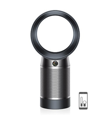 DYSON DP04 3100155-01 DP04 Pure Cool  Luftreiniger Schwarz/Nickel (40 Watt, 360 ° versiegelte Filtration)