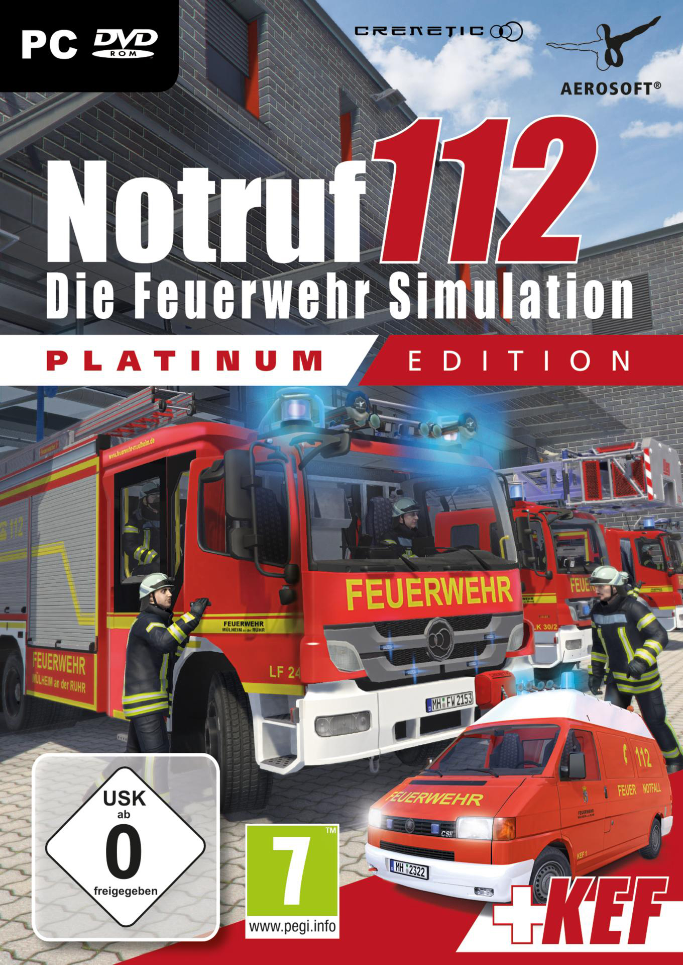 Notruf 112: Die Feuerwehr Simulation - Platinum Edition - [PC]