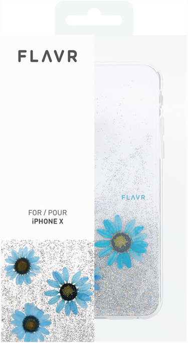 FLAVR iPlate Real Flower Julia iPhone X afbeelding