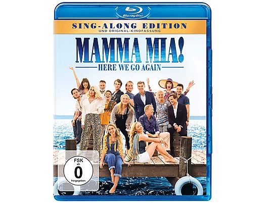 MAMMA MIA HERE WE GO AGAIN Blu-ray 