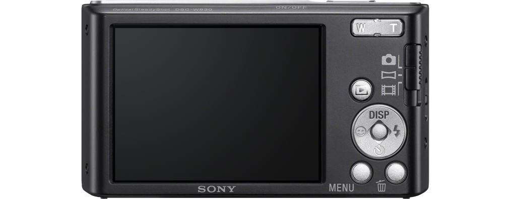 SONY Cyber-shot DSC-W830 Zeiss Digitalkamera Schwarz, 8x opt. Zoom, TFT-LCD, Xtra Fine