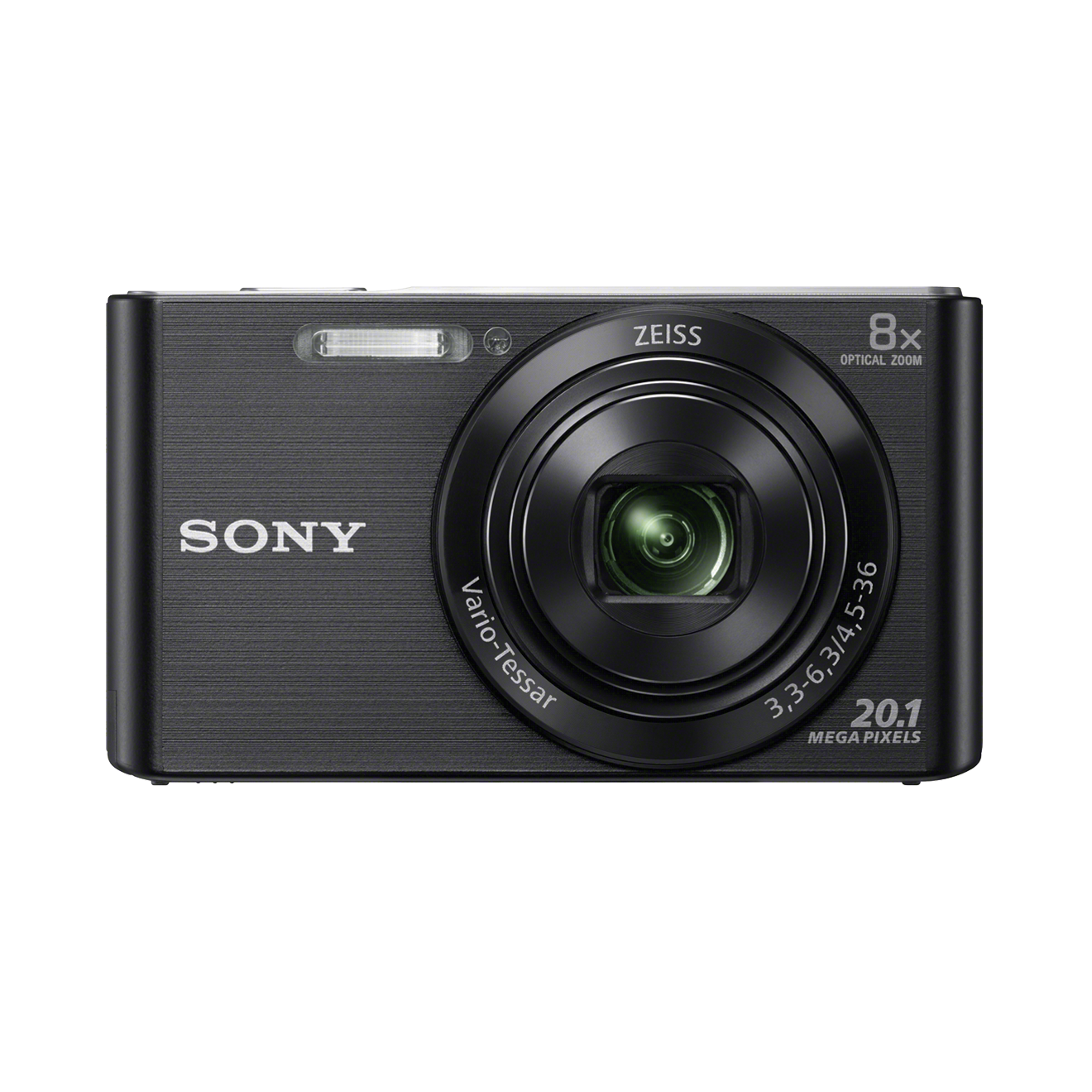 SONY Cyber-shot DSC-W830 Zeiss Digitalkamera Schwarz, 8x opt. Zoom, TFT-LCD, Xtra Fine