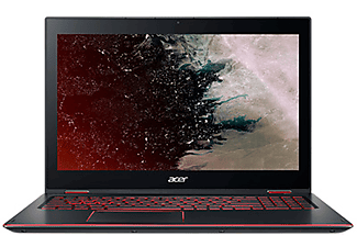 ACER Nitro 5 Spin NP515-51-89V0 - Ordinateur portable (15.6 ", 256 GB SSD + 1 TB HDD, Noir/Rouge)