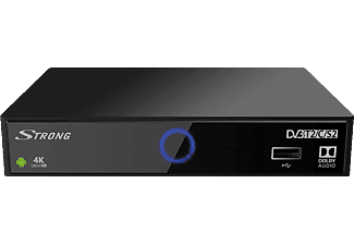 dividend Trekken India STRONG SRT 2402 IPTV-Receiver (PVR-Funktion, DVB-T2 HD, DVB-C, DVB-S2,  Schwarz) IPTV-Receiver | MediaMarkt