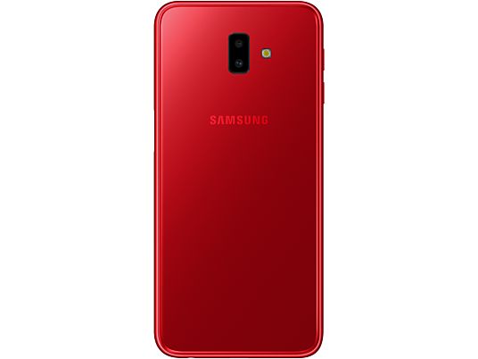Móvil - Samsung Galaxy J6+, Rojo, 32 GB, 3 GB RAM, 6", MSM8917, 3300 mAh, Android