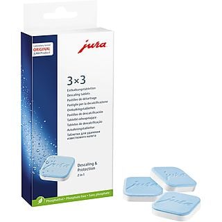 JURA 2-Phasen-Entkalkungstabletten - Packung à 3x3 Stück