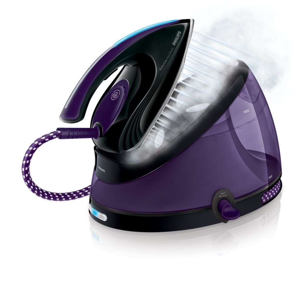 PHILIPS GC8650/80 Akıllı Aqua T-Ionic Tabanlı Sessiz 6.2 Bar Buhar Kazanlı Ütü