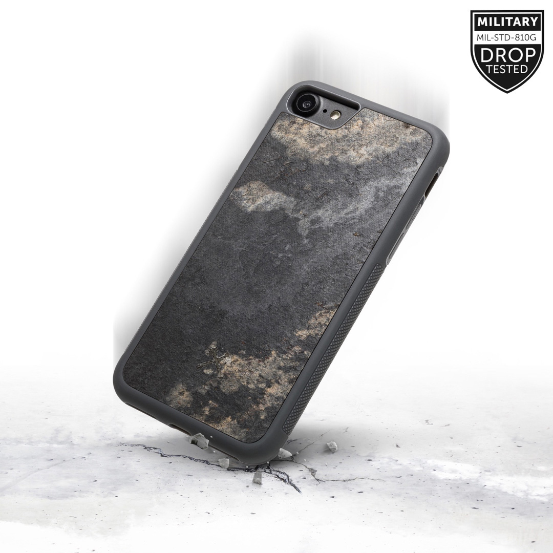 WOODCESSORIES EC Stone Case, Backcover, Apple, iPhone XS Max, Schwarz