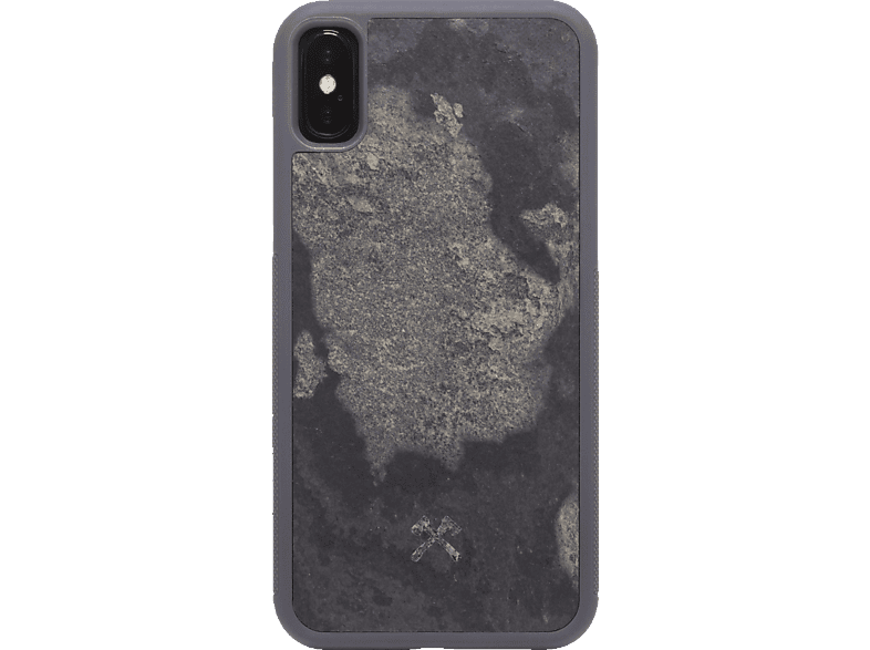 WOODCESSORIES EC Stone Case, Backcover, Apple, iPhone XS Max, Schwarz