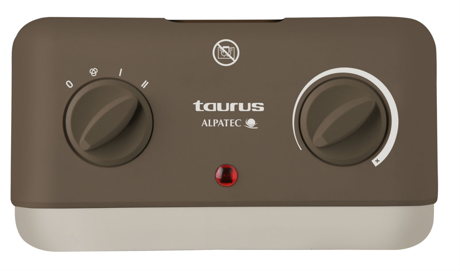 Calefactor - Taurus Tropicano S2001, 2000 W, Ventilador, Termostato, Beige