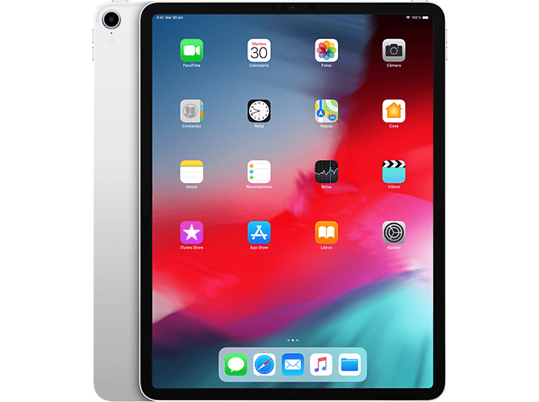 Apple iPad Pro (2018), 256 GB, Plata, WiFi, 12.9" Retina, 4 GB RAM, Chip A12X Bionic, iOS