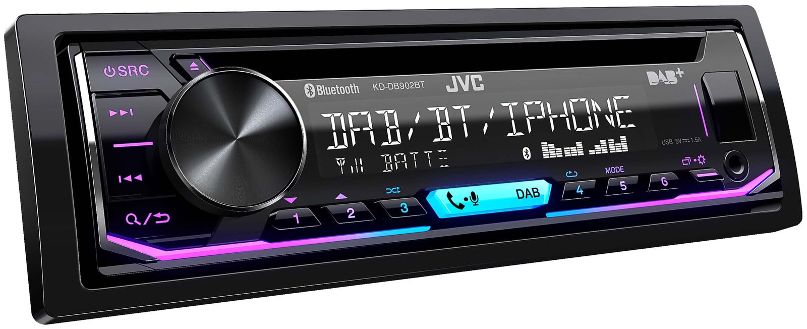 1 din autoradio dab  bluetooth