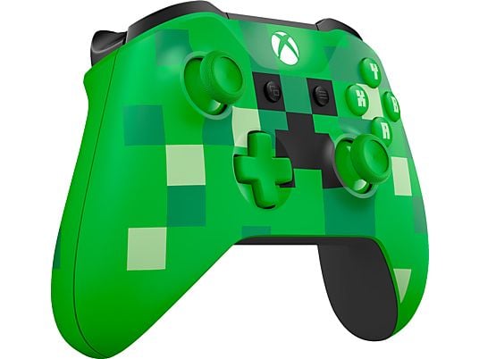 Mando - Microsoft, Inalámbrico, Xbox Minecraft Creeper, Edición Limitada, Verde