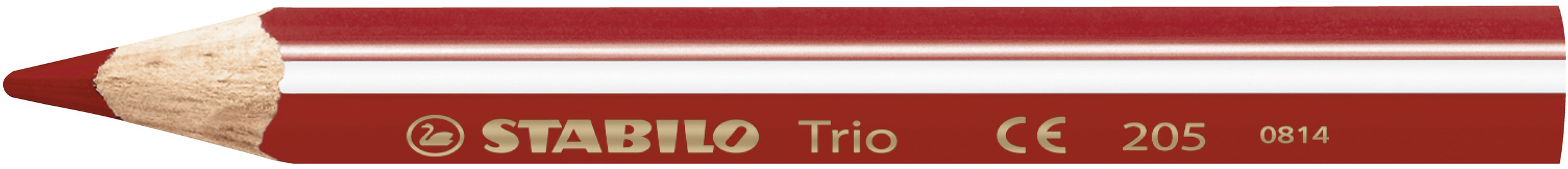 STABILO Trio dick kurz - 12er Pack Buntstift 12 unterschiedliche Farben