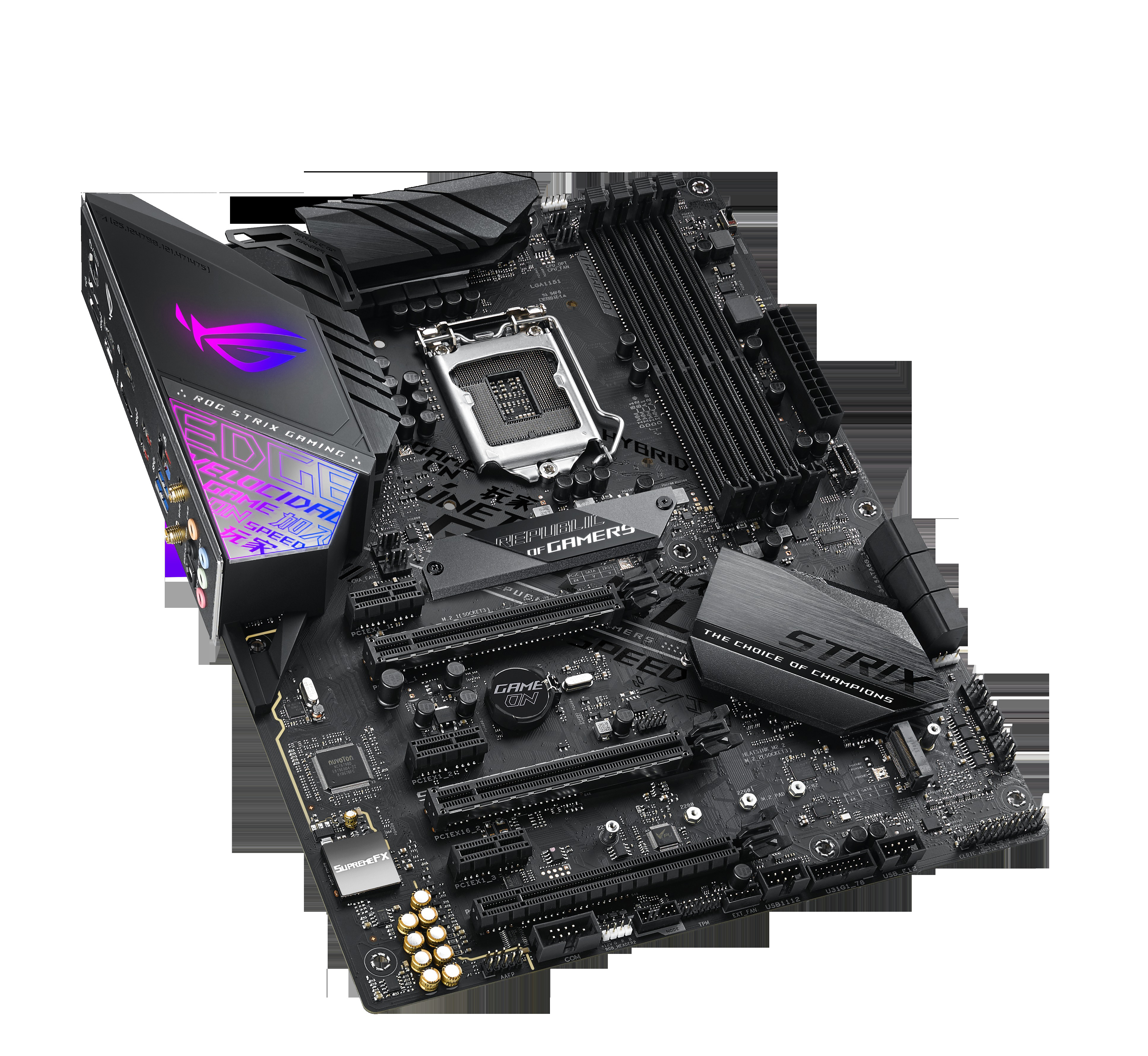 ASUS ROG Strix Z390-E Gaming Mainboard Schwarz
