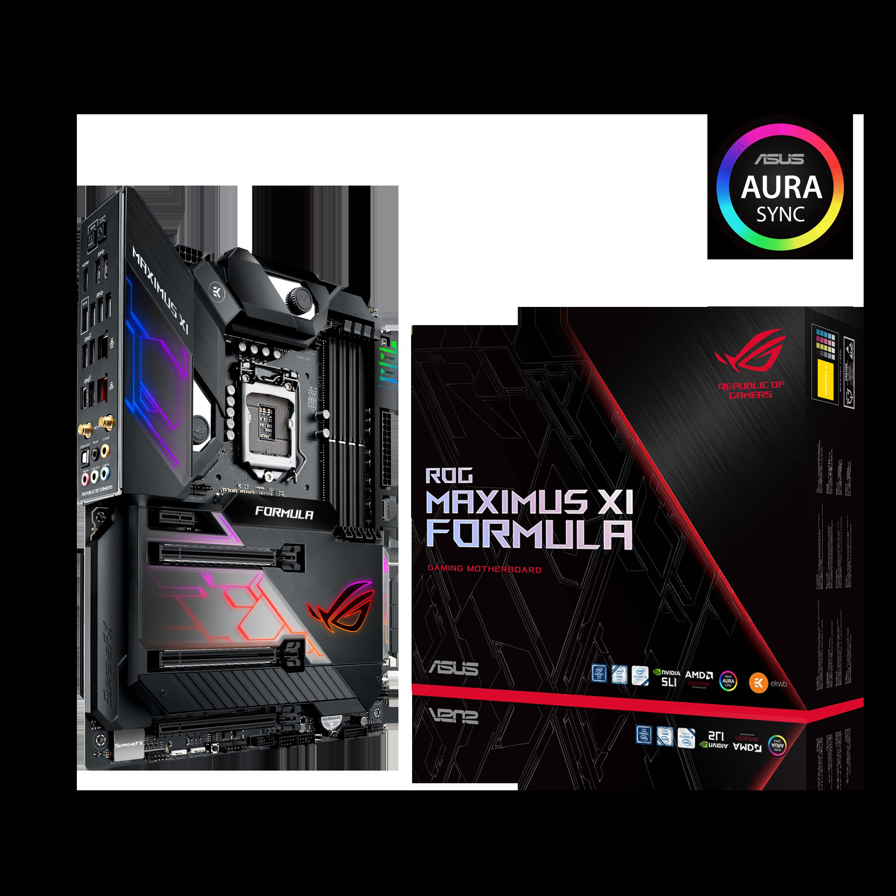 ASUS ROG Maximus XI Formula Mainboard  Schwarz