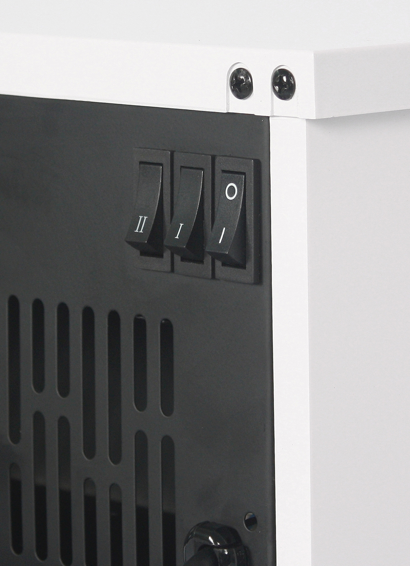 EL FUEGO AY 689 Minielektrokamin Brügge Elektroheizung (1200 Watt)