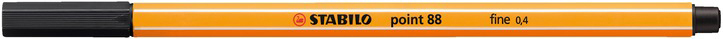 STABILO Point 88 - 10er Pack Fineliner schwarz