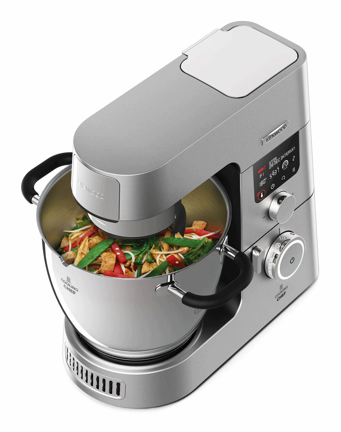 KENWOOD Cooking Chef Gourmet KCC9040S - Robots culinaires avec fonction de cuisson (Argent)