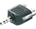 VIVANCO Adapter 1 x  3.5 mm hane till 2 x RCA hona