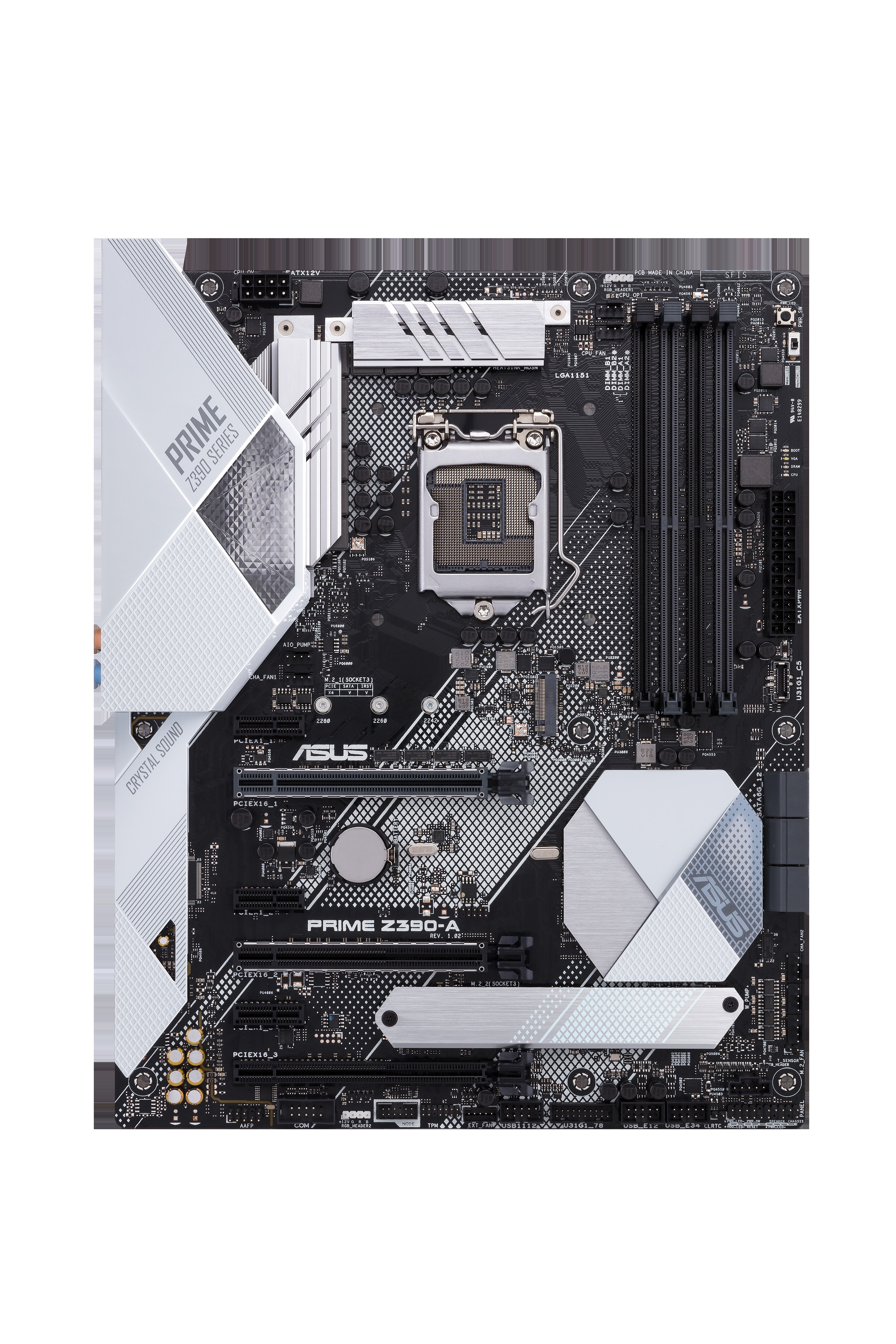 ASUS PRIME Z390-A Mainboard Schwarz