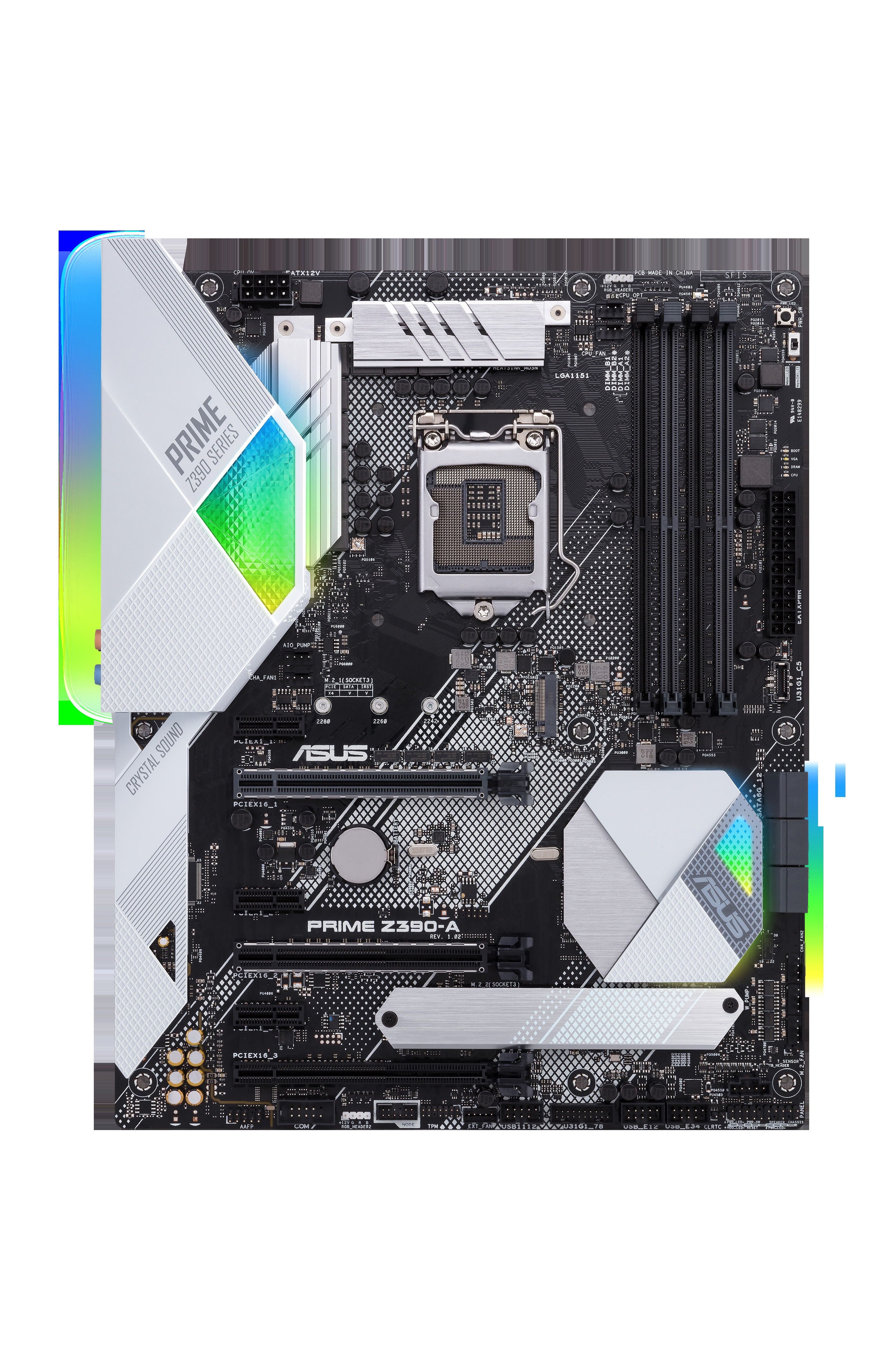 ASUS PRIME Z390-A Mainboard Schwarz