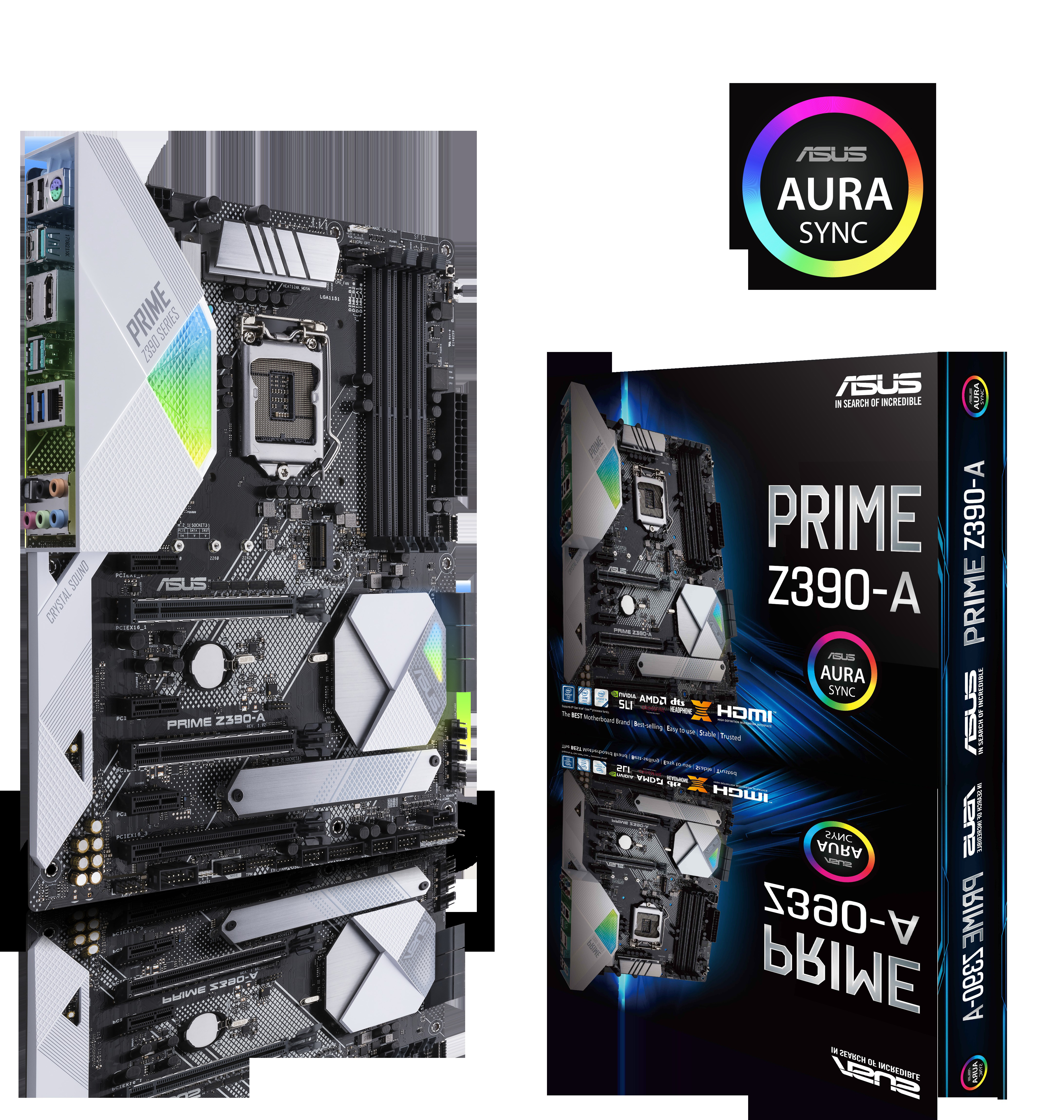 ASUS PRIME Z390-A Mainboard Schwarz