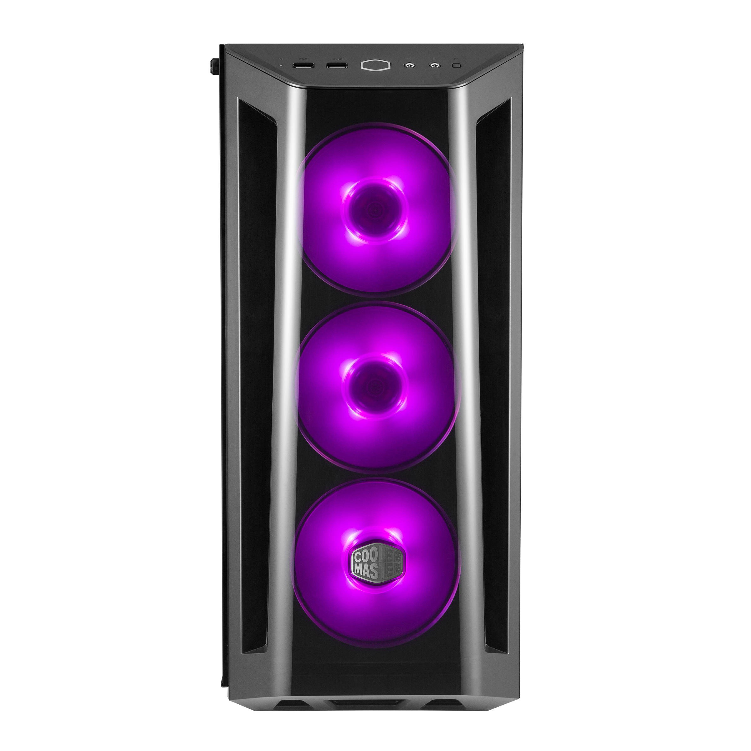 COOLER MASTER MasterBox MB520 RGB PC-Gehäuse, Schwarz