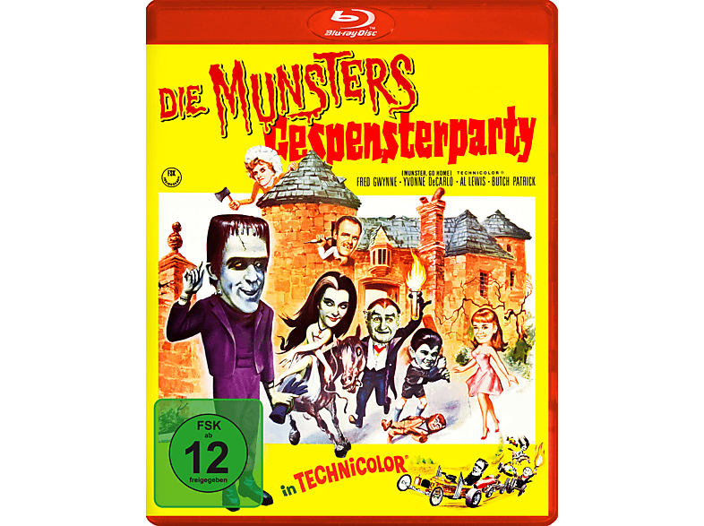 Die Munsters: Gespensterparty Blu-ray (FSK: 12)