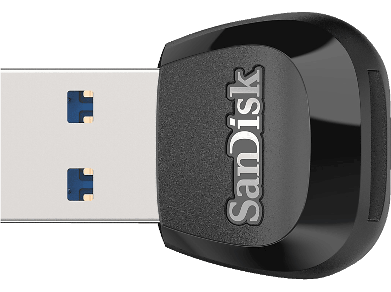 SANDISK MobileMate® USB 3.0 SDKarten Lesegerät Schwarz Kartenleser