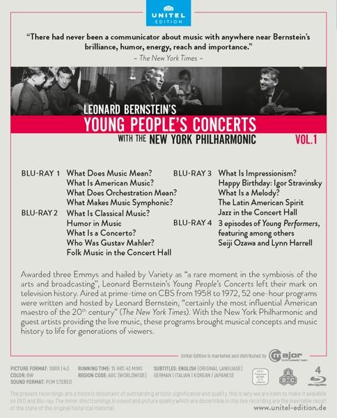 Leonard Bernstein - YOUNG PEOPLE S CONCERT 1  - (Blu-ray)