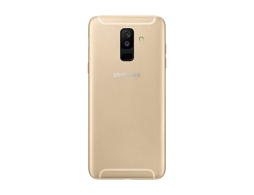 Móvil - Samsung Galaxy A6+, Dorado, 32 GB, 3 GB RAM, 6", Snapdragon 450, 3500 mAh, Android