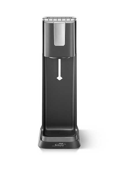 SODAPOP M806331 Wassersprudler Schwarz/Anthrazit