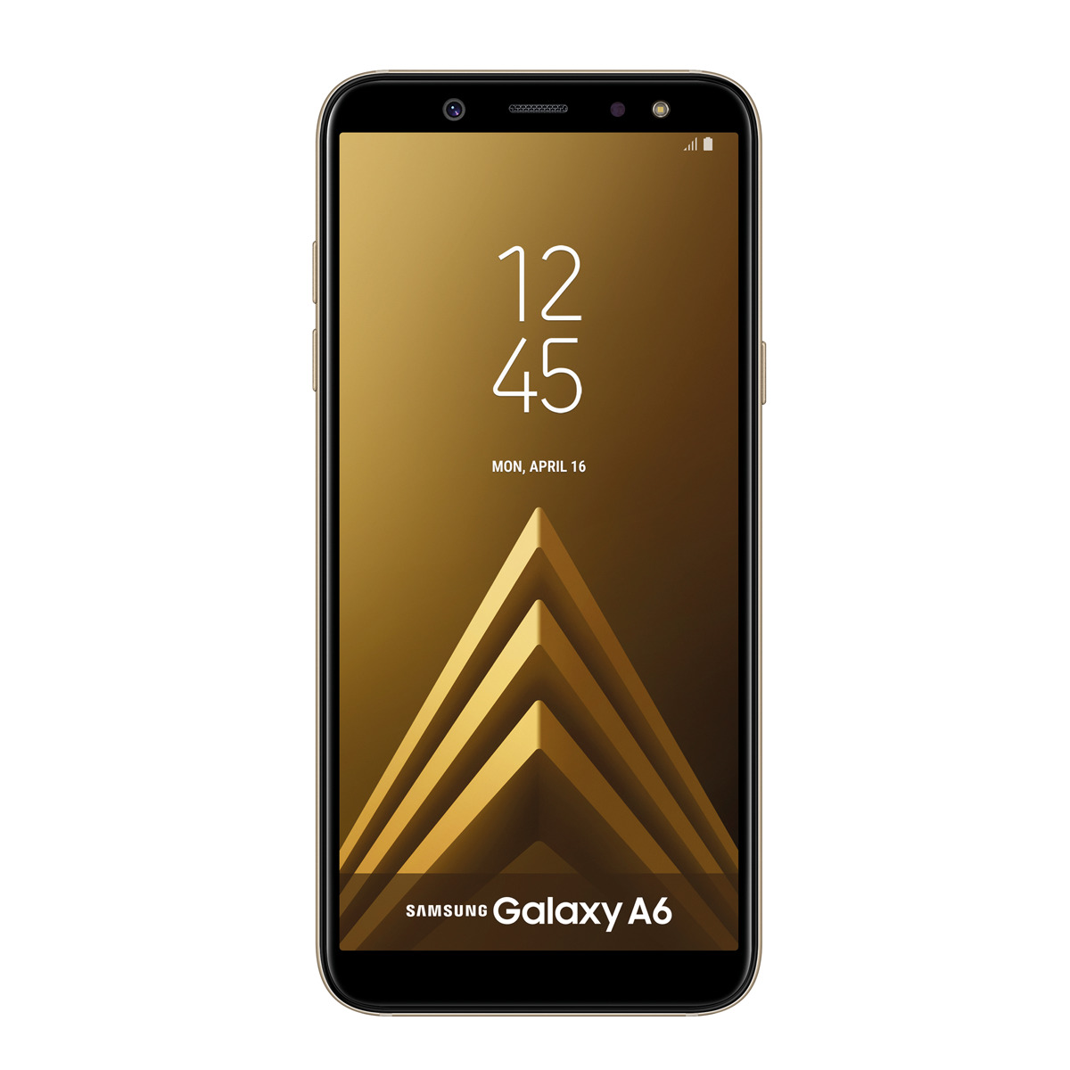 Móvil - Samsung Galaxy A6, Dorado, 32 GB, 3 GB RAM, 5.6", Exynos 7879, 3000 mAh, Android