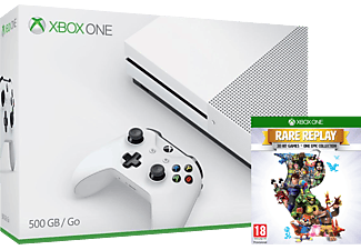 MICROSOFT Xbox One S 500GB + Rare Replay