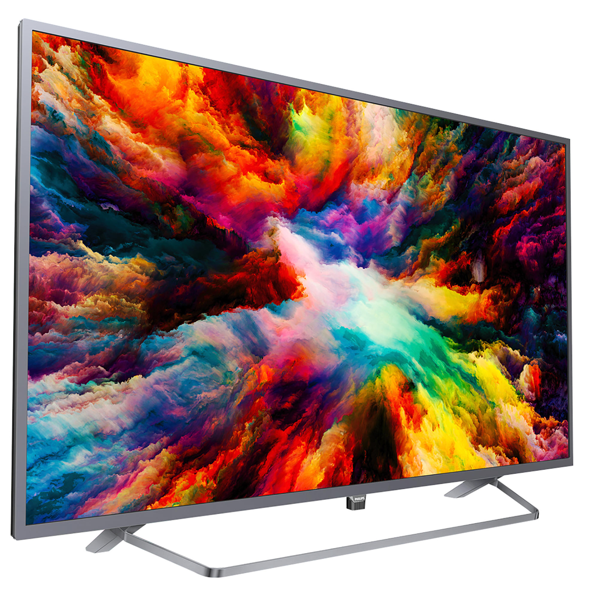 TV LED 65" - Philips 65PUS7303/12, UHD 4K, Ambilight 3 lados, P5, HDR Plus, Quad Core, Pixel