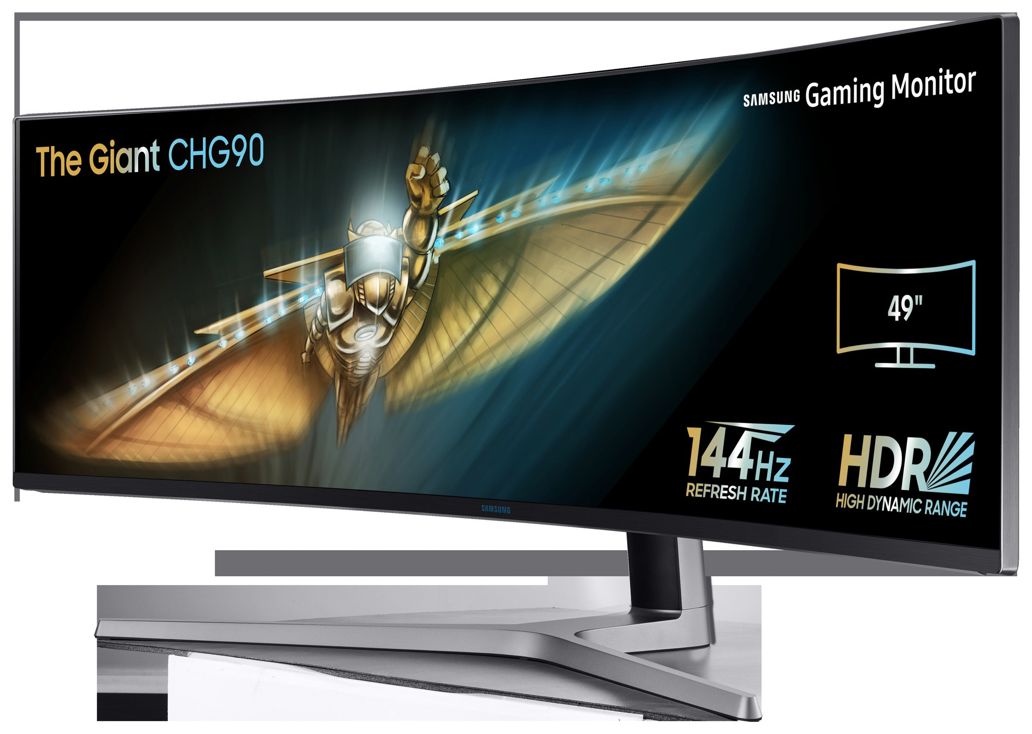SAMSUNG C49HG90DMU 48,9 Zoll  2K UltraWide QHD  Curved Gaming Monitor  1 ms Reaktionszeit  