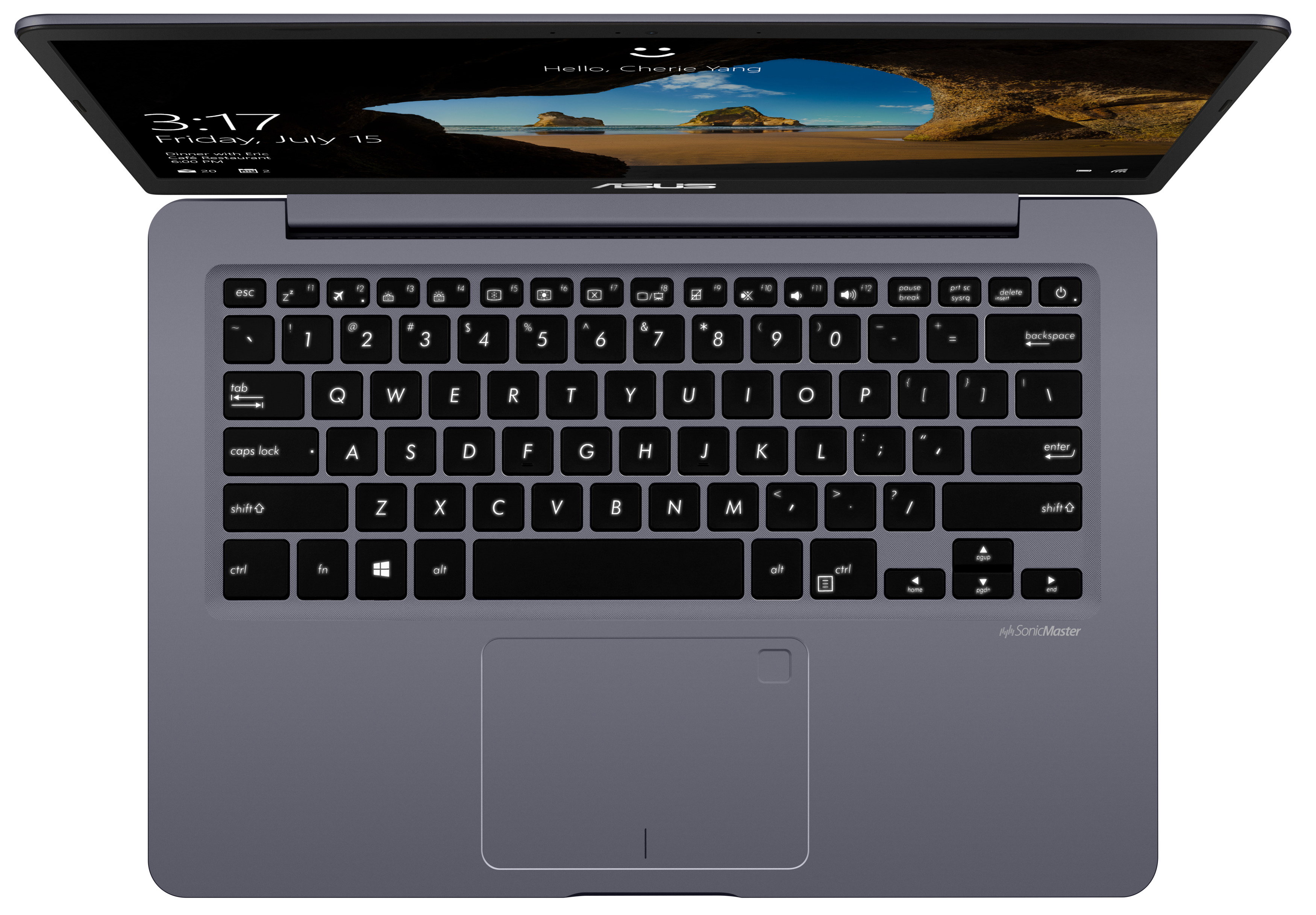 ASUS VivoBook S406UA-BM865T - 14 Zoll - Intel® Core™ i7 i7-8550U - 16 GB - 256 GB - Intel® UHD 620 - Windows 10 Home (32 bit)