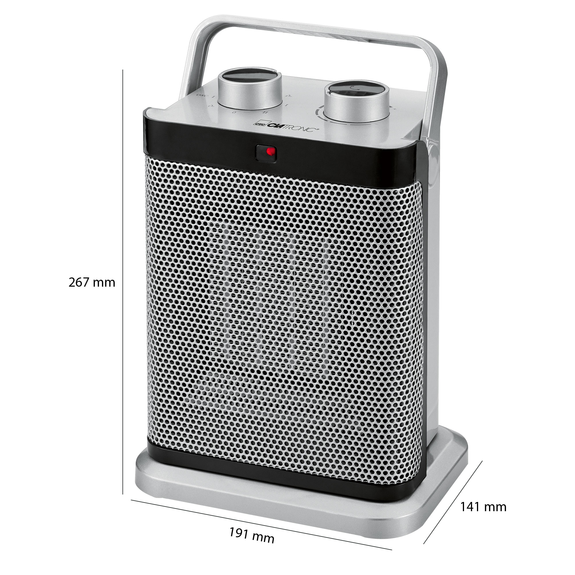 CLATRONIC HL 3631 Heizlüfter (1500 Watt)