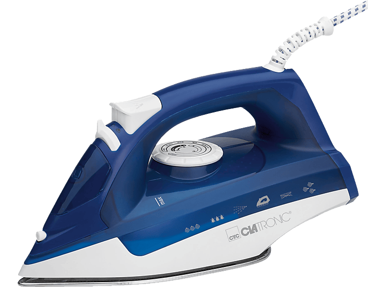 CLATRONIC DB 3704 Dampfbügeleisen (2200 Watt, Edelstahl ...
