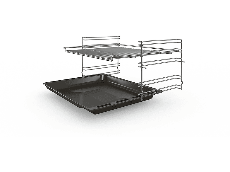 Bosch HKA090220 Elektro Standherd mit Glaskeramik Kochfeld Standherd (EEK: A, 66 l, Weiß, Weiß) — Foto 3 von 5