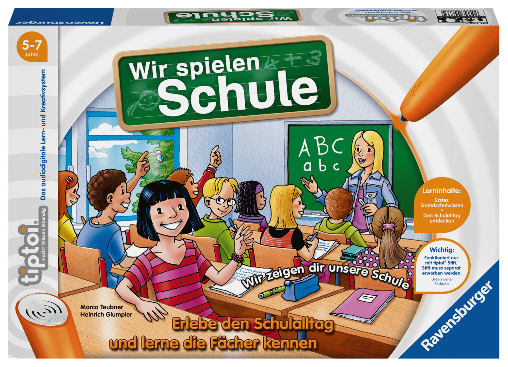 RAVENSBURGER tiptoi® Wir spielen Schule tiptoi®, Mehrfarbig