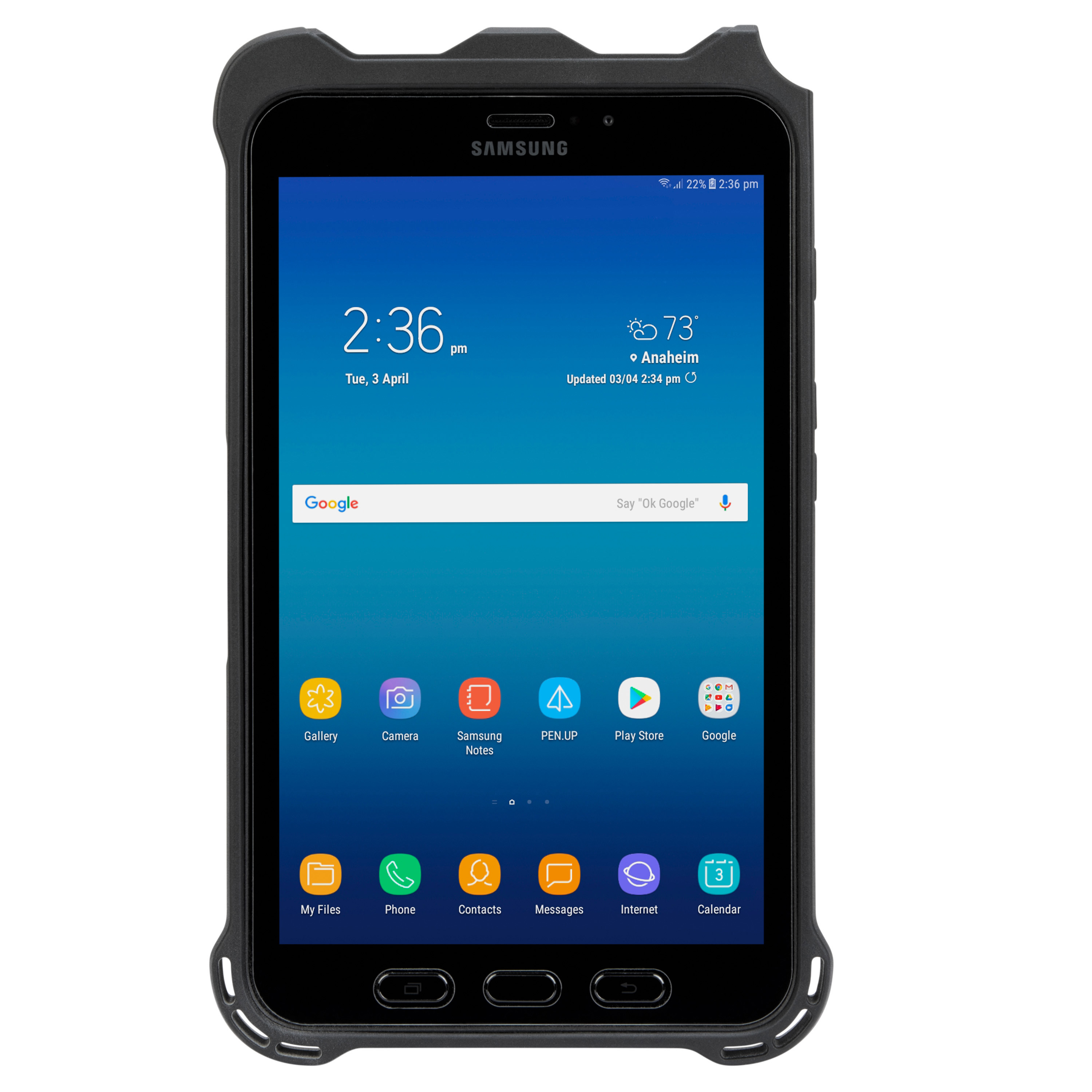 TARGUS THD482GLZ, Backcover, Samsung, Galaxy Tab Active S4, Schwarz